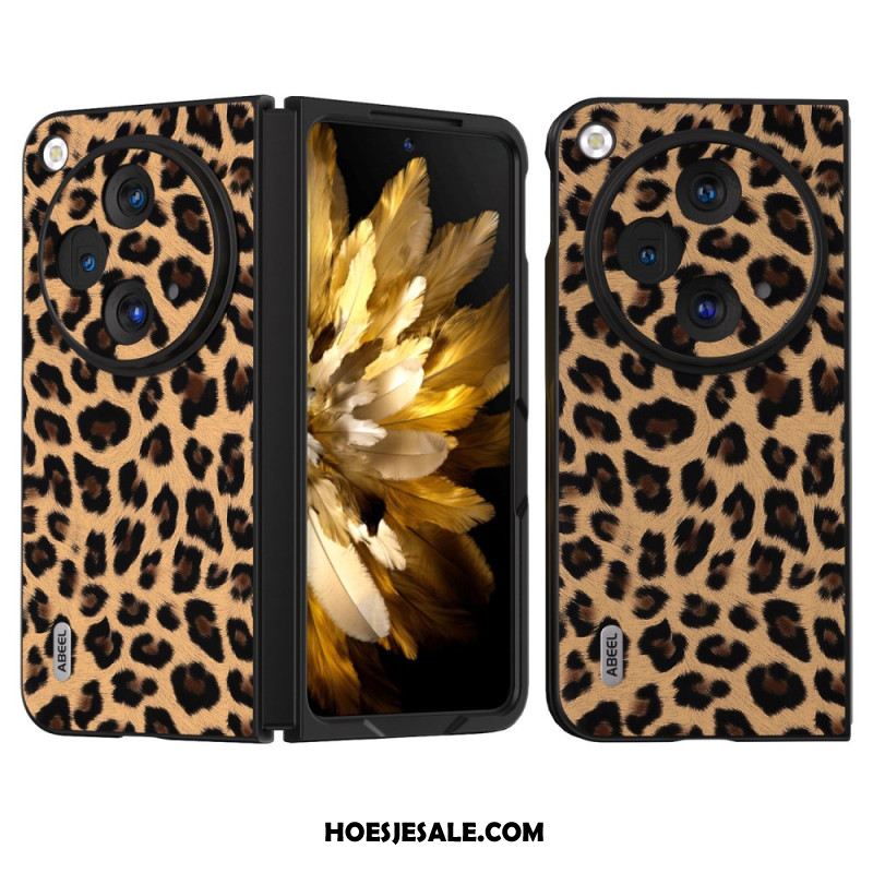 Cover Hoesje Oppo Find N3 Telefoonhoesje Abeel Luipaardprint
