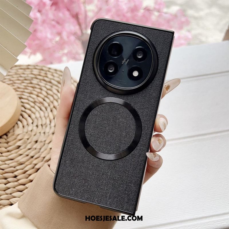 Cover Hoesje Oppo Find N5 Telefoonhoesje Magsafe-compatibele Stof