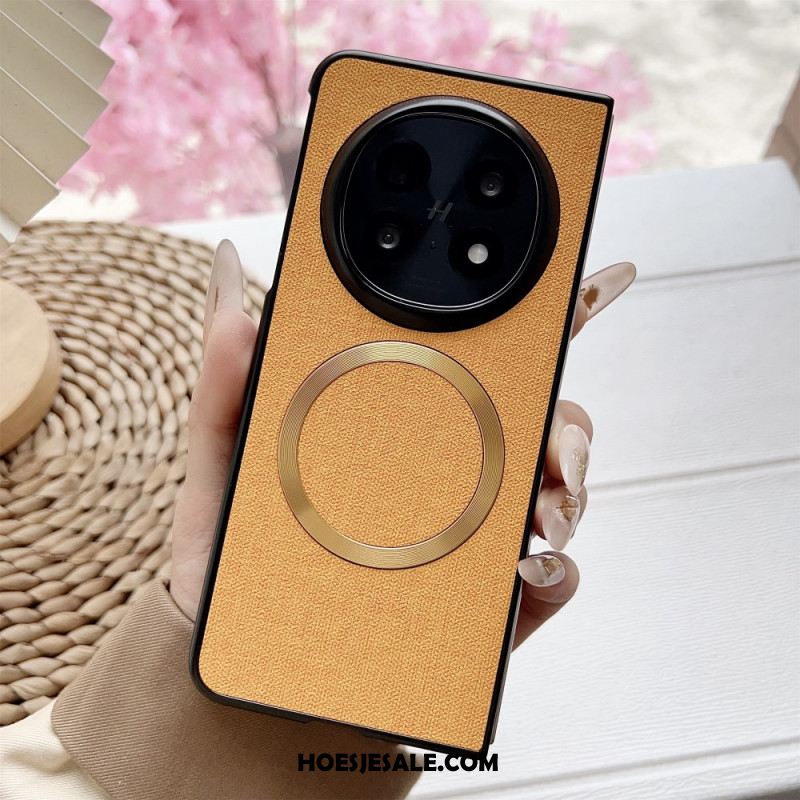 Cover Hoesje Oppo Find N5 Telefoonhoesje Magsafe-compatibele Stof