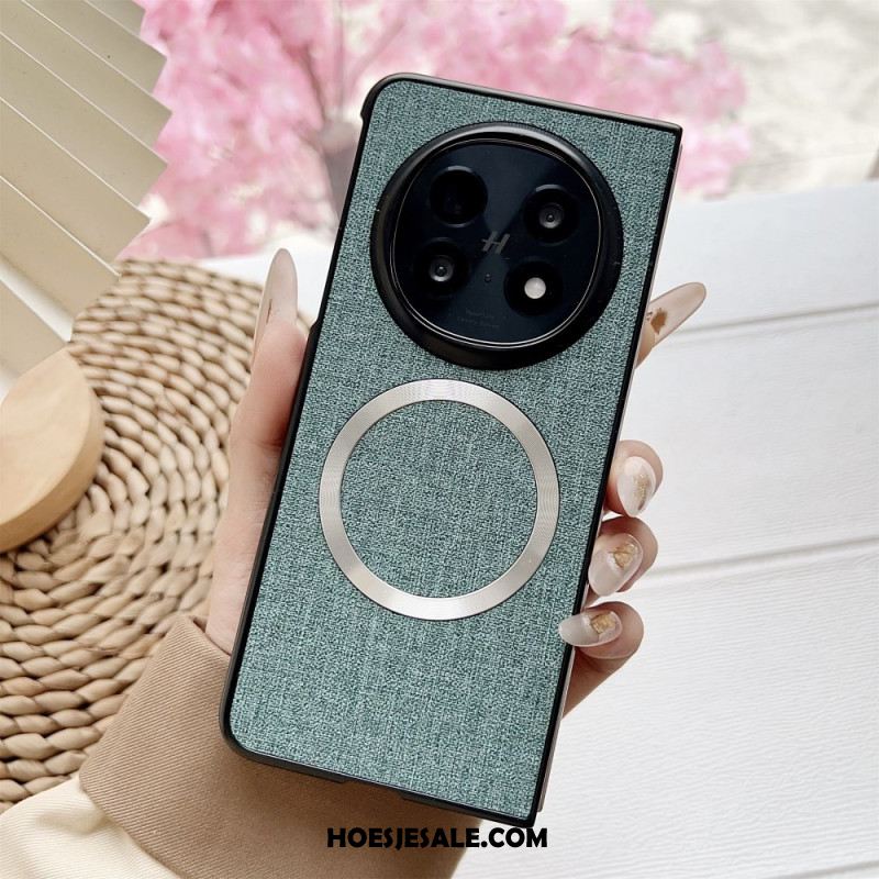 Cover Hoesje Oppo Find N5 Telefoonhoesje Magsafe-compatibele Stof