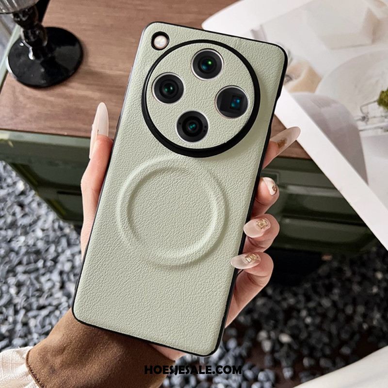 Cover Hoesje Oppo Find X8 Pro Telefoonhoesje Magsafe-compatibel Leerlook