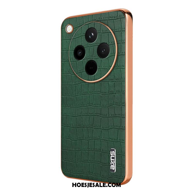 Cover Hoesje Oppo Find X8 Telefoonhoesje Azns Krokodillenstijl