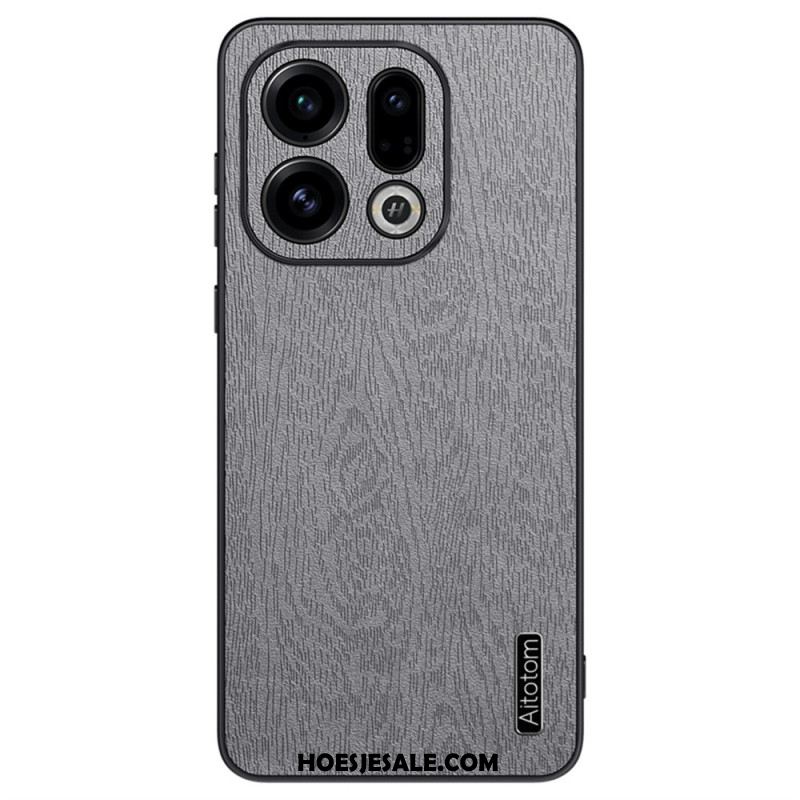 Cover Hoesje Oppo Find X9 5g Telefoonhoesje Houtstructuur