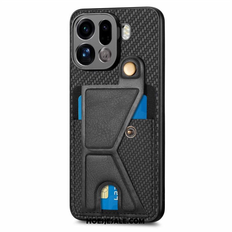 Cover Hoesje Oppo Find X9 Pro 5g Telefoonhoesje Kaarthouder En Standaard Design K