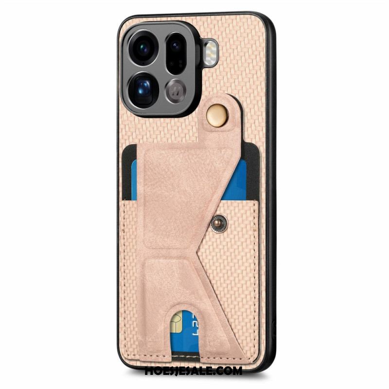 Cover Hoesje Oppo Find X9 Pro 5g Telefoonhoesje Kaarthouder En Standaard Design K