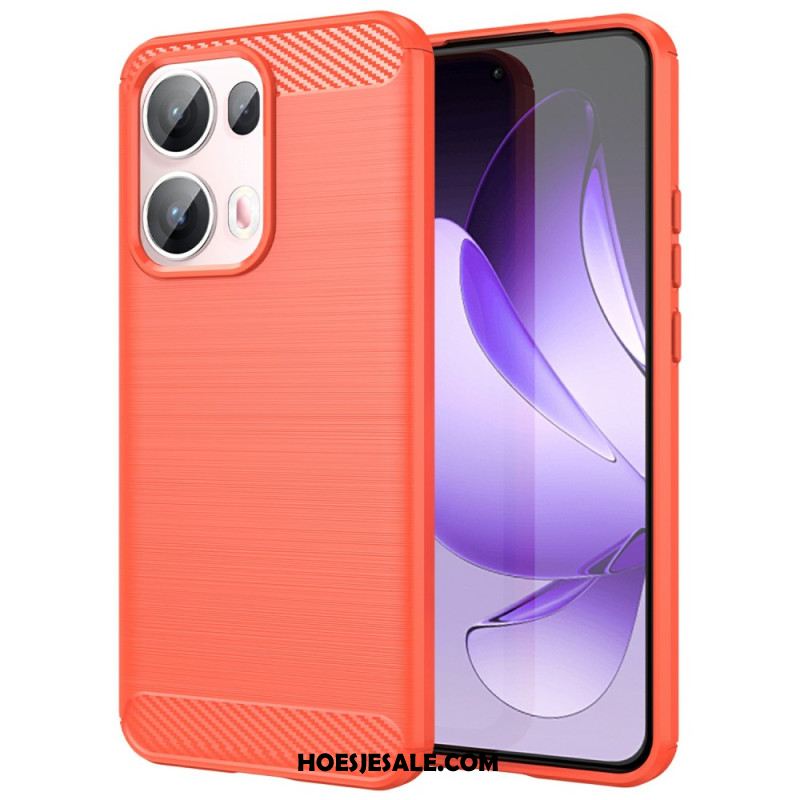 Cover Hoesje Oppo Reno 13 Pro 5g Telefoonhoesje Geborsteld Koolstofvezel
