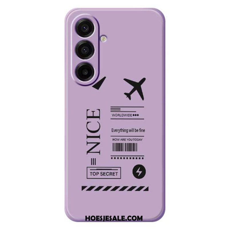 Cover Hoesje Samsung Galaxy A17 4g / 5g Telefoonhoesje Instapkaart