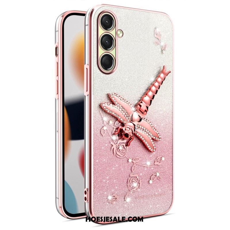 Cover Hoesje Samsung Galaxy A17 4g / 5g Telefoonhoesje Kadem Libellenhouder