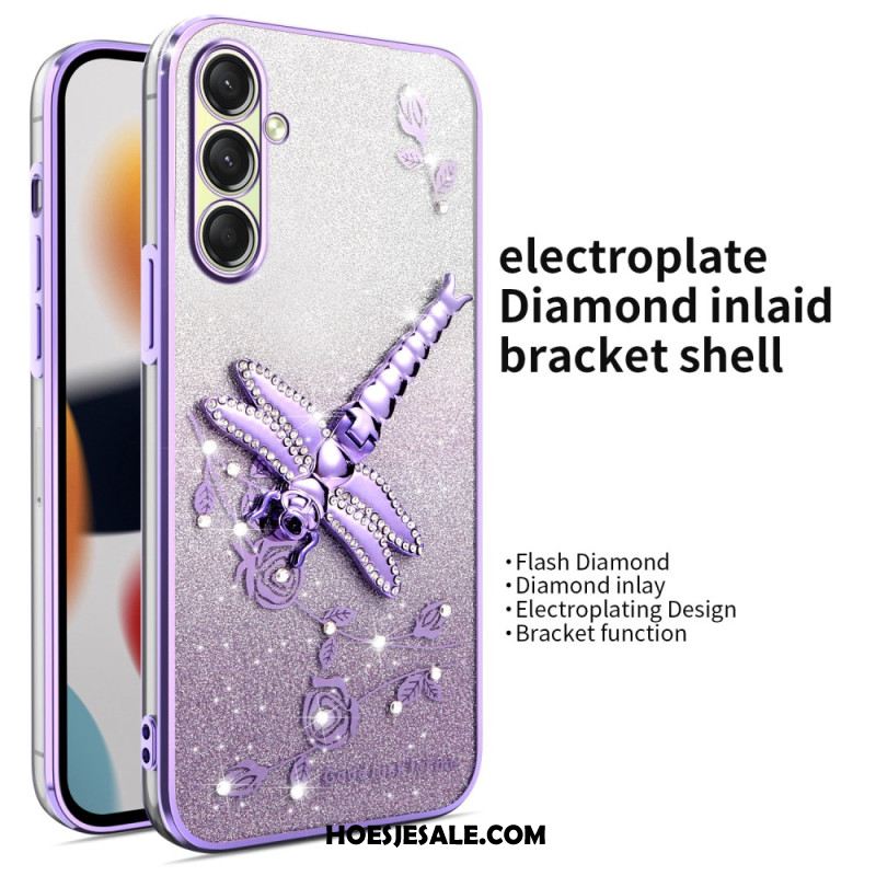 Cover Hoesje Samsung Galaxy A17 4g / 5g Telefoonhoesje Kadem Libellenhouder