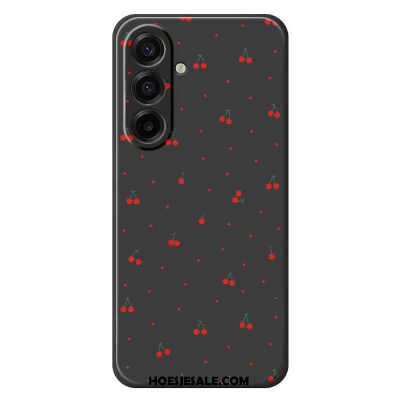 Cover Hoesje Samsung Galaxy A17 4g / 5g Telefoonhoesje Kersen