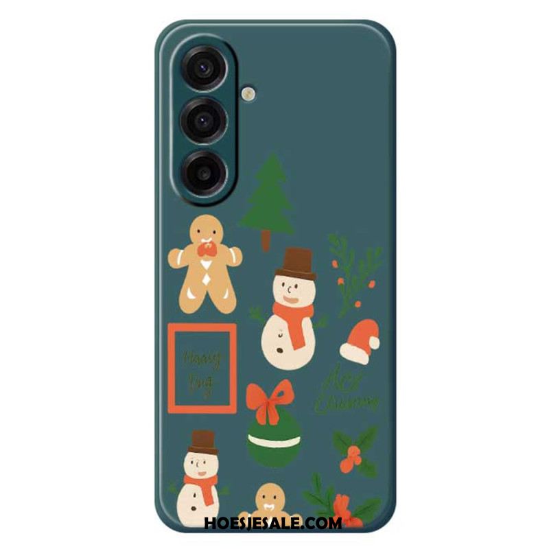 Cover Hoesje Samsung Galaxy A17 4g / 5g Telefoonhoesje Kerstmis