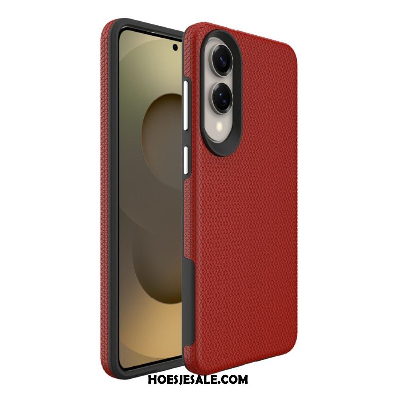 Cover Hoesje Samsung Galaxy S25 5g Edge Telefoonhoesje Chromen Knoppen