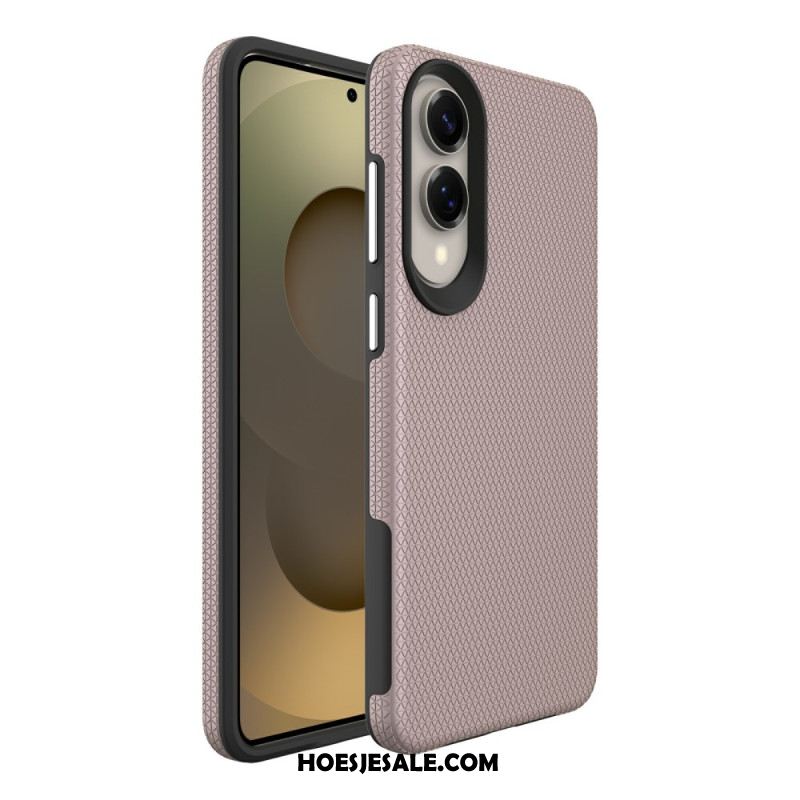 Cover Hoesje Samsung Galaxy S25 5g Edge Telefoonhoesje Chromen Knoppen