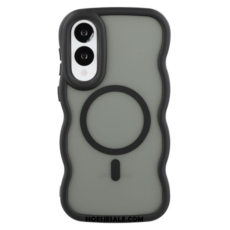 Cover Hoesje Samsung Galaxy S25 5g Edge Telefoonhoesje Magsafe-compatibel Ripple