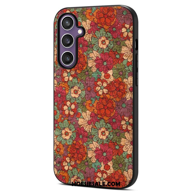 Cover Hoesje Samsung Galaxy S25 5g Telefoonhoesje Bloemenpatroon