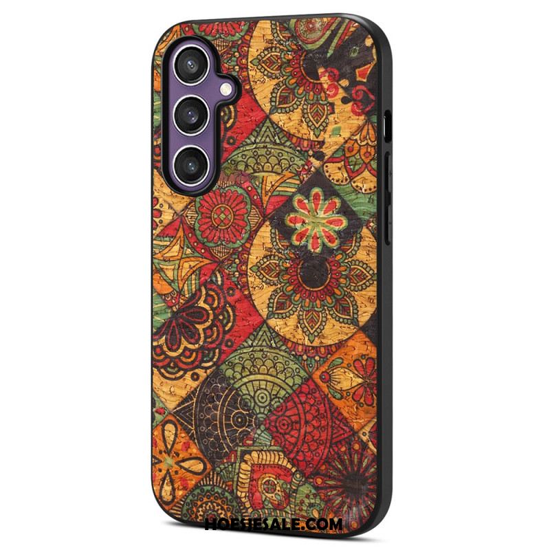 Cover Hoesje Samsung Galaxy S25 5g Telefoonhoesje Bloemenpatroon