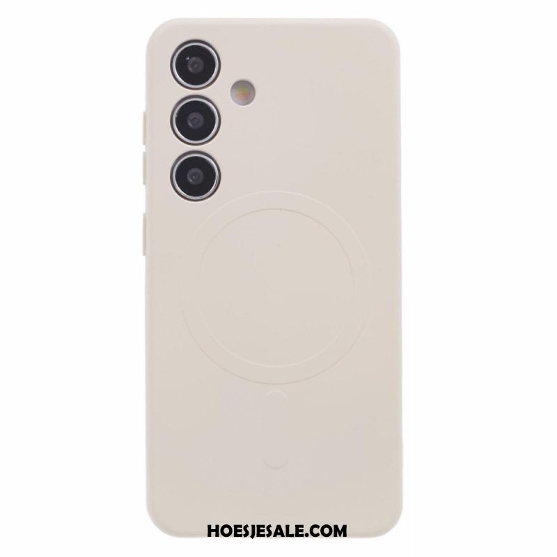 Cover Hoesje Samsung Galaxy S25 5g Telefoonhoesje Magsafe-compatibel Siliconen
