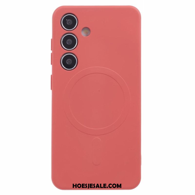 Cover Hoesje Samsung Galaxy S25 5g Telefoonhoesje Magsafe-compatibel Siliconen