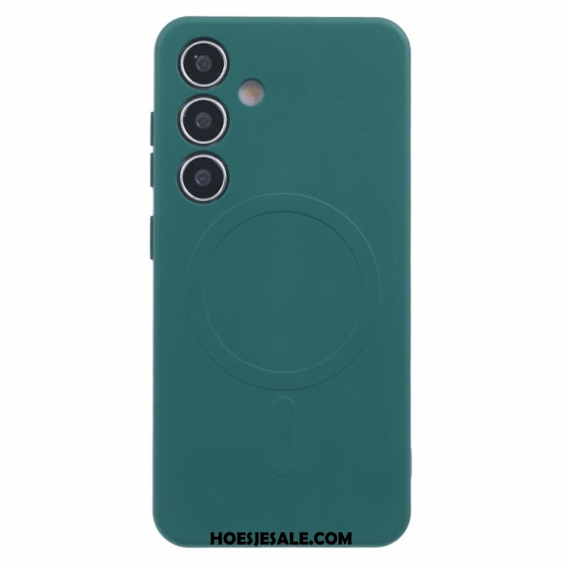 Cover Hoesje Samsung Galaxy S25 5g Telefoonhoesje Magsafe-compatibel Siliconen