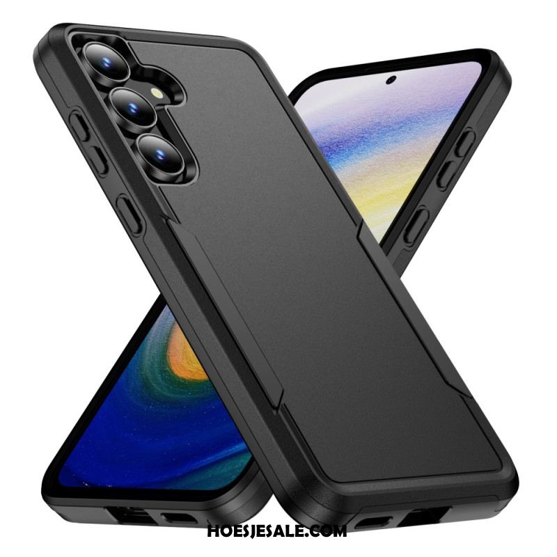 Cover Hoesje Samsung Galaxy S25 Fe Telefoonhoesje Metaaleffect