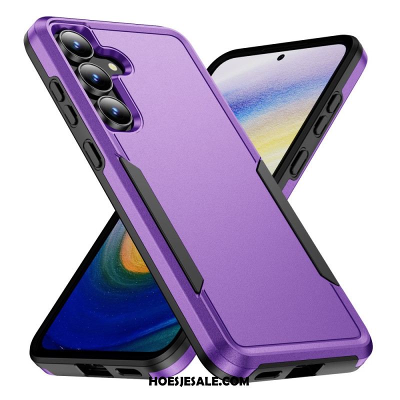 Cover Hoesje Samsung Galaxy S25 Fe Telefoonhoesje Metaaleffect