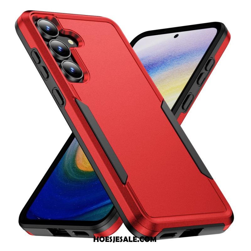 Cover Hoesje Samsung Galaxy S25 Fe Telefoonhoesje Metaaleffect