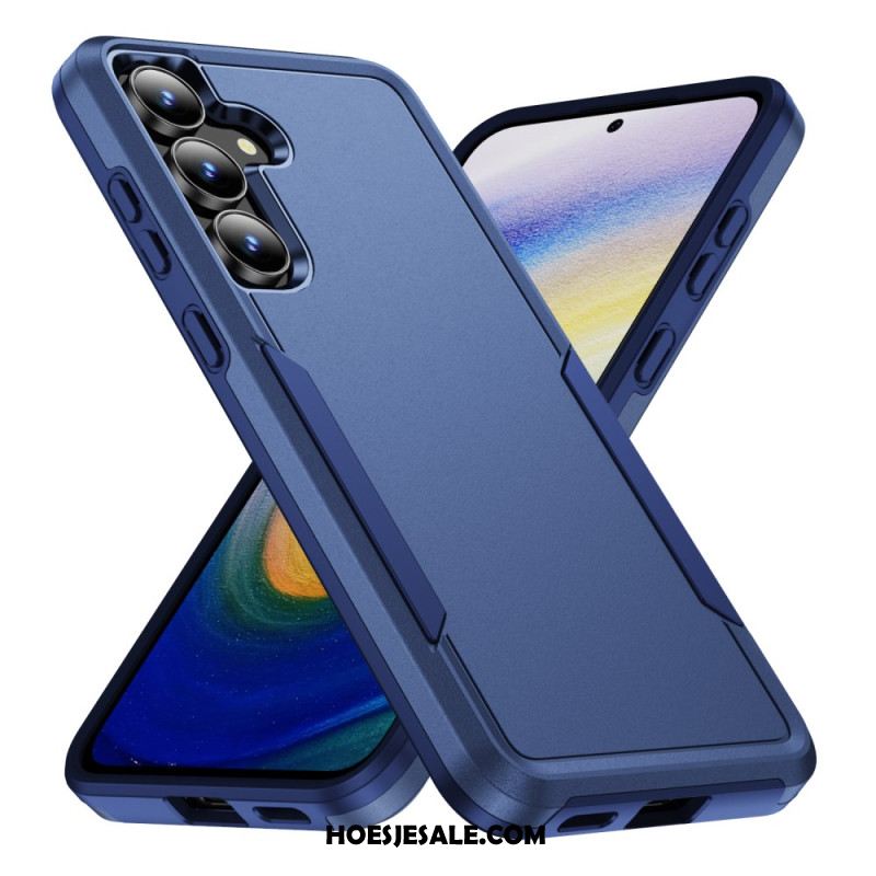 Cover Hoesje Samsung Galaxy S25 Fe Telefoonhoesje Metaaleffect