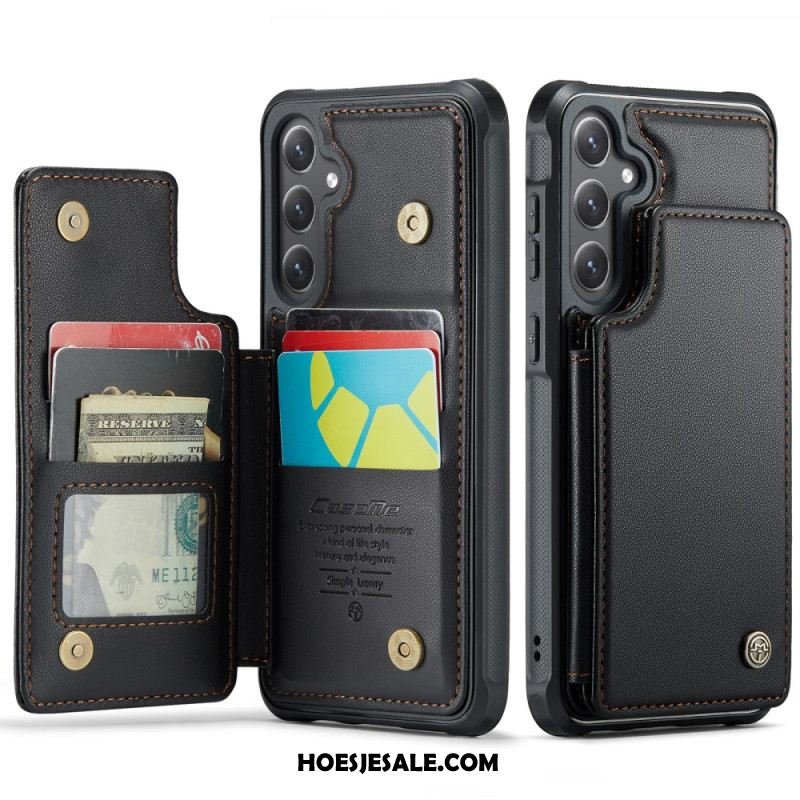 Cover Hoesje Samsung Galaxy S25 Fe Telefoonhoesje Portemonnee Met Rfid-vergrendeling