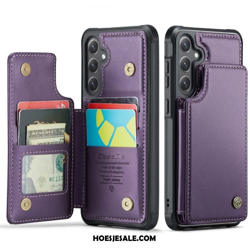 Cover Hoesje Samsung Galaxy S25 Fe Telefoonhoesje Portemonnee Met Rfid-vergrendeling