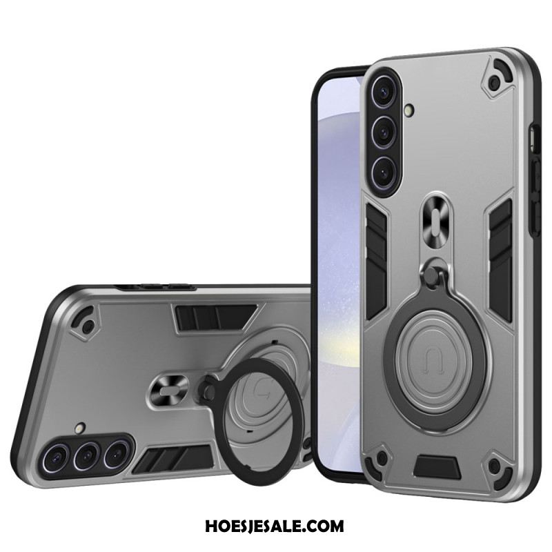 Cover Hoesje Samsung Galaxy S25 Plus 5g Telefoonhoesje Draaibare Standaard