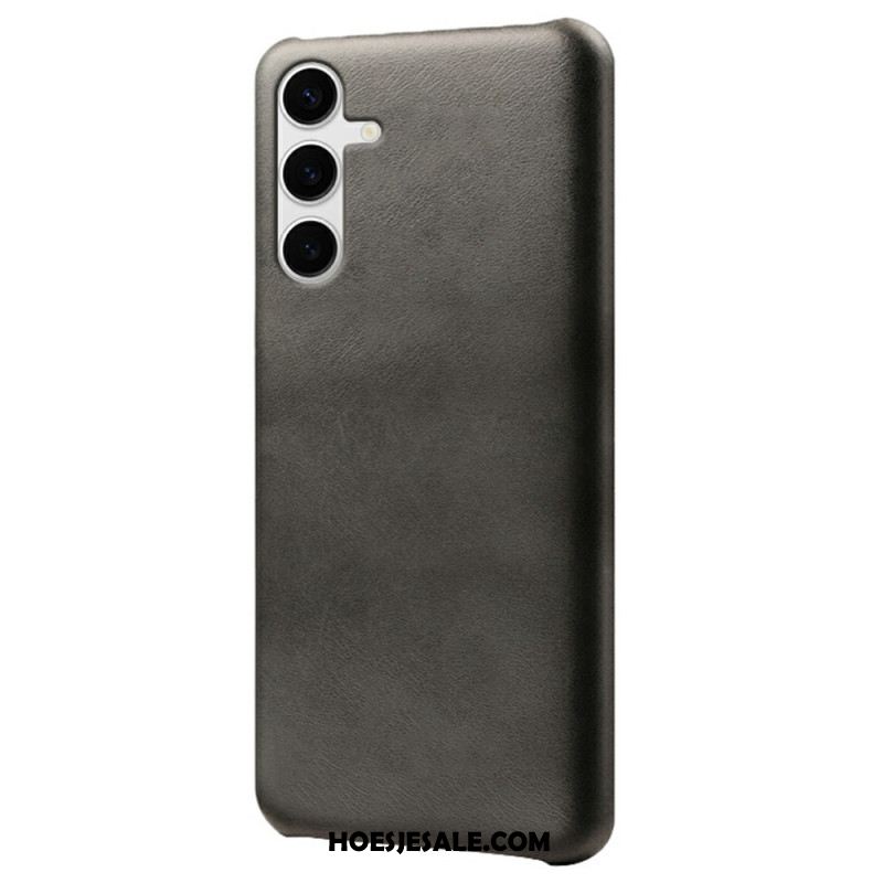 Cover Hoesje Samsung Galaxy S25 Plus 5g Telefoonhoesje Leer-effect