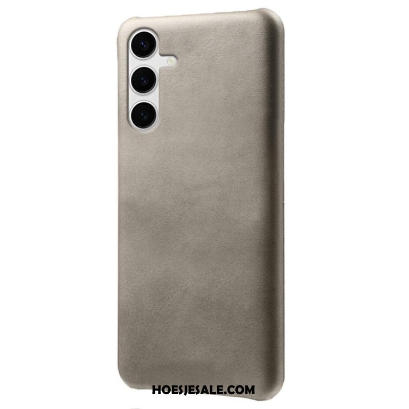 Cover Hoesje Samsung Galaxy S25 Plus 5g Telefoonhoesje Leer-effect