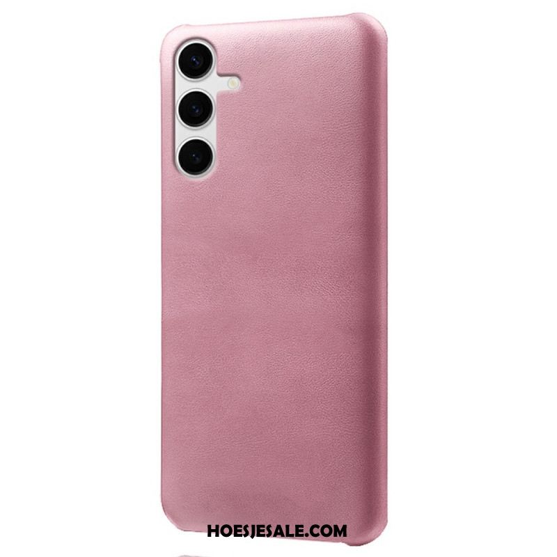 Cover Hoesje Samsung Galaxy S25 Plus 5g Telefoonhoesje Leer-effect