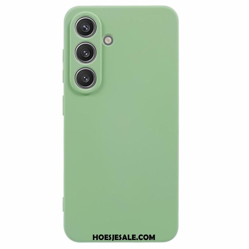 Cover Hoesje Samsung Galaxy S25 Plus 5g Telefoonhoesje Voering Van Siliconenvezel