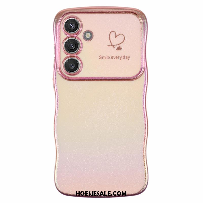 Cover Hoesje Samsung Galaxy S25 Plus 5g Telefoonhoesje Zijdeachtige Kleurovergang