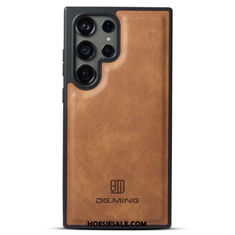 Cover Hoesje Samsung Galaxy S25 Ultra 5g Telefoonhoesje Dg.ming Leerstijl