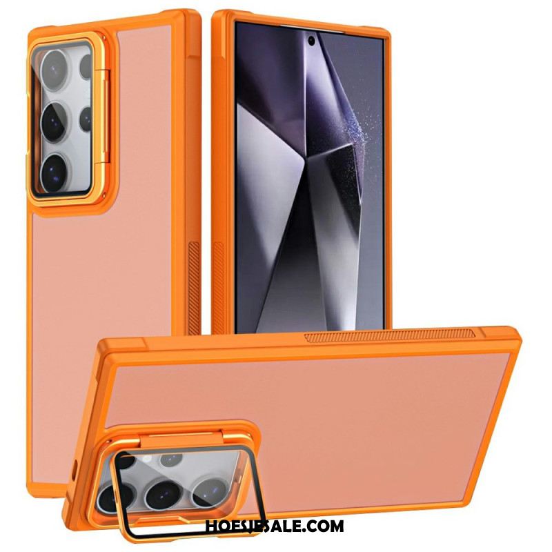 Cover Hoesje Samsung Galaxy S25 Ultra 5g Telefoonhoesje Lensbeschermer En Standaard