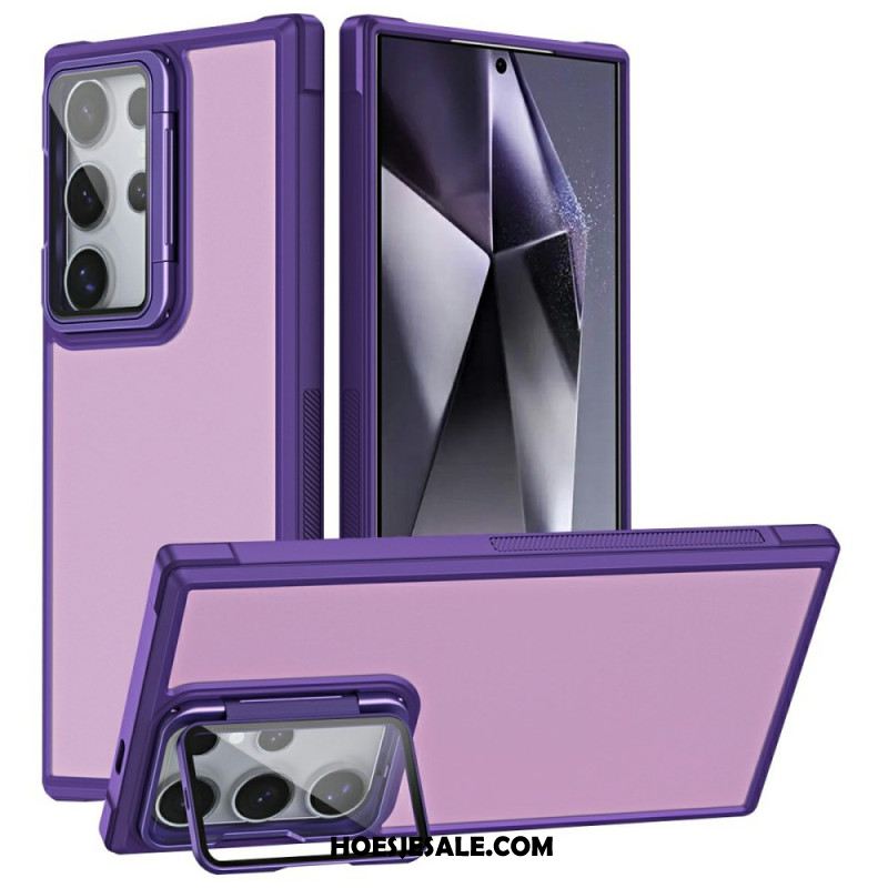 Cover Hoesje Samsung Galaxy S25 Ultra 5g Telefoonhoesje Lensbeschermer En Standaard