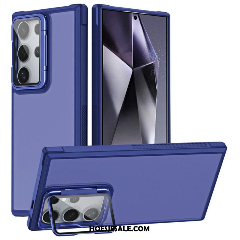 Cover Hoesje Samsung Galaxy S25 Ultra 5g Telefoonhoesje Lensbeschermer En Standaard