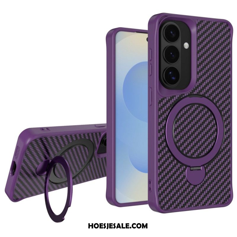 Cover Hoesje Samsung Galaxy S26 Telefoonhoesje Draaibare Magnetische Standaard