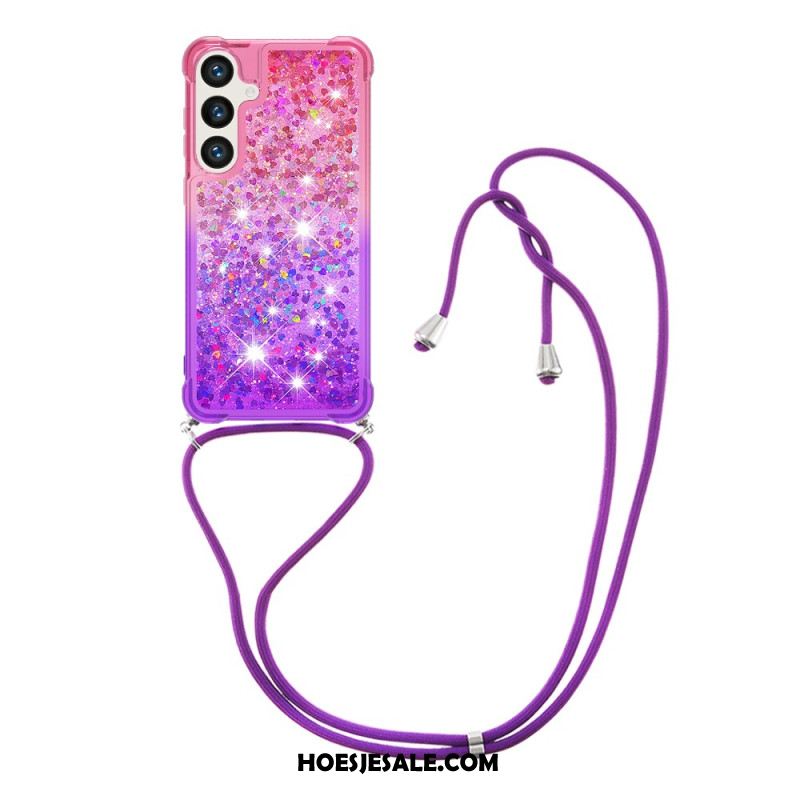 Cover Hoesje Samsung Galaxy S26 Telefoonhoesje Gradient Pailletten