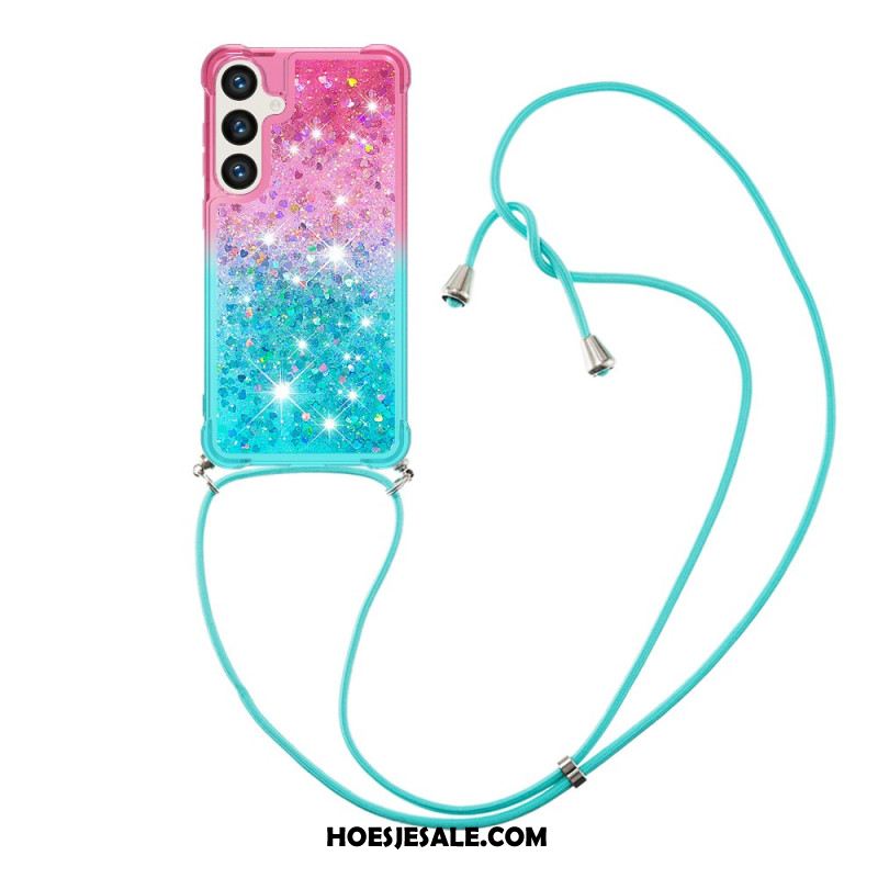 Cover Hoesje Samsung Galaxy S26 Telefoonhoesje Gradient Pailletten