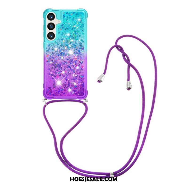 Cover Hoesje Samsung Galaxy S26 Telefoonhoesje Gradient Pailletten