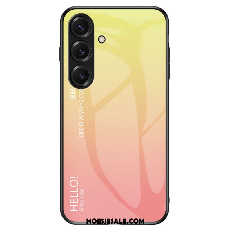 Cover Hoesje Samsung Galaxy S26 Telefoonhoesje Hello Gehard Glas