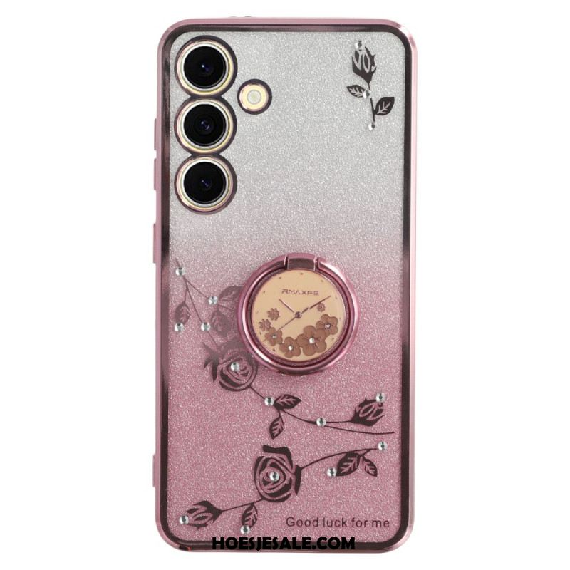Cover Hoesje Samsung Galaxy S26 Telefoonhoesje Ringhouder Met Pailletten Kadem
