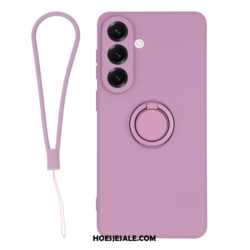 Cover Hoesje Samsung Galaxy S26 Telefoonhoesje Siliconen Bandje