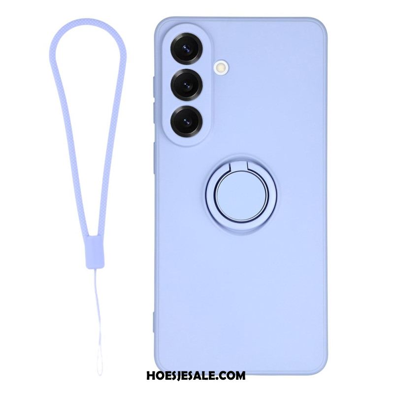 Cover Hoesje Samsung Galaxy S26 Telefoonhoesje Siliconen Bandje