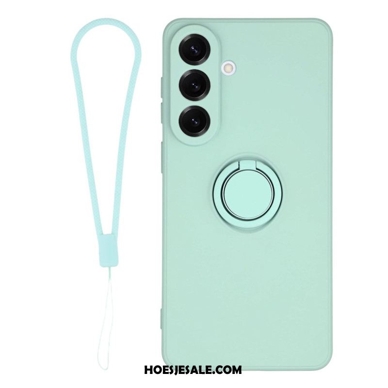 Cover Hoesje Samsung Galaxy S26 Telefoonhoesje Siliconen Bandje