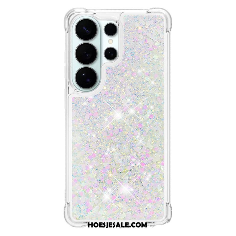 Cover Hoesje Samsung Galaxy S26 Ultra Telefoonhoesje Pailletten