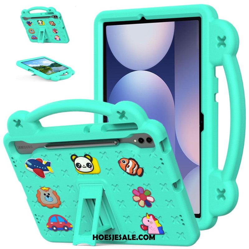 Cover Hoesje Samsung Galaxy Tab S10 Plus Telefoonhoesje Eva Met Cartoondieren